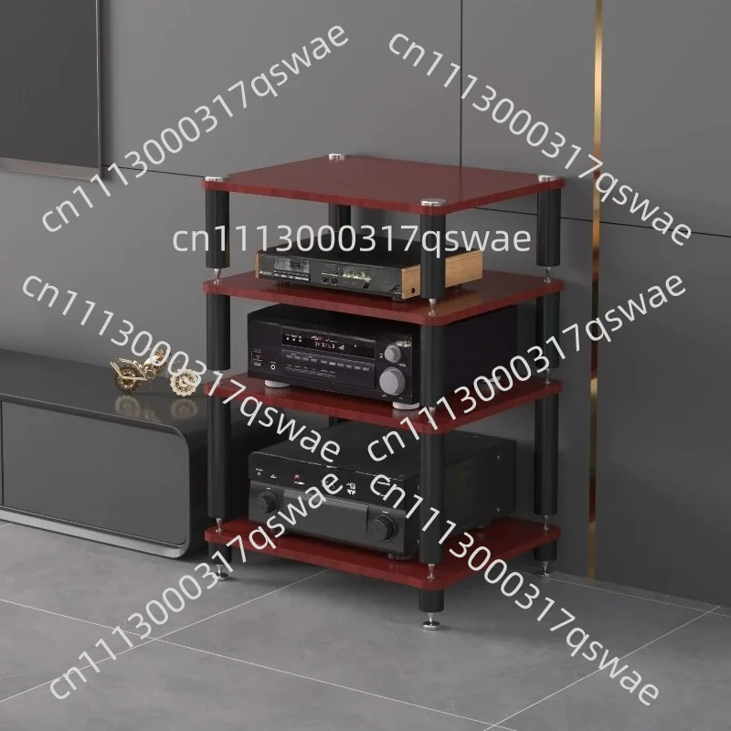 Shock-absorbing Sound Cabinet Sound Rack Power Amplifier Cabinet Stand Rack Foot Rack Cabinet KTV Home Theater Stand
