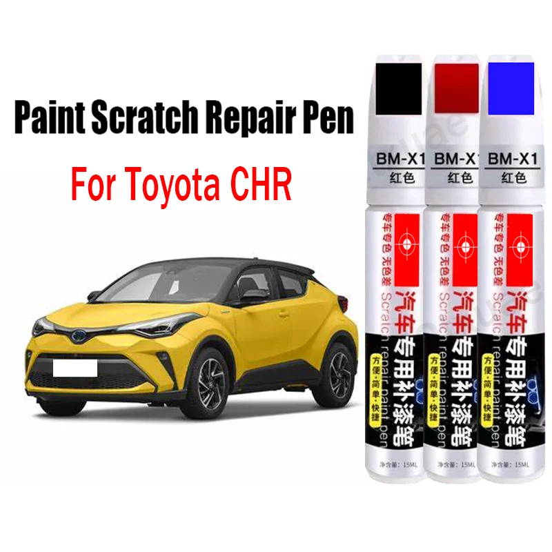 

Car Paint Scratch Repair Pen for Toyota CHR Touch-Up Pen Paint Care Accessories Black White Red Blue Gray