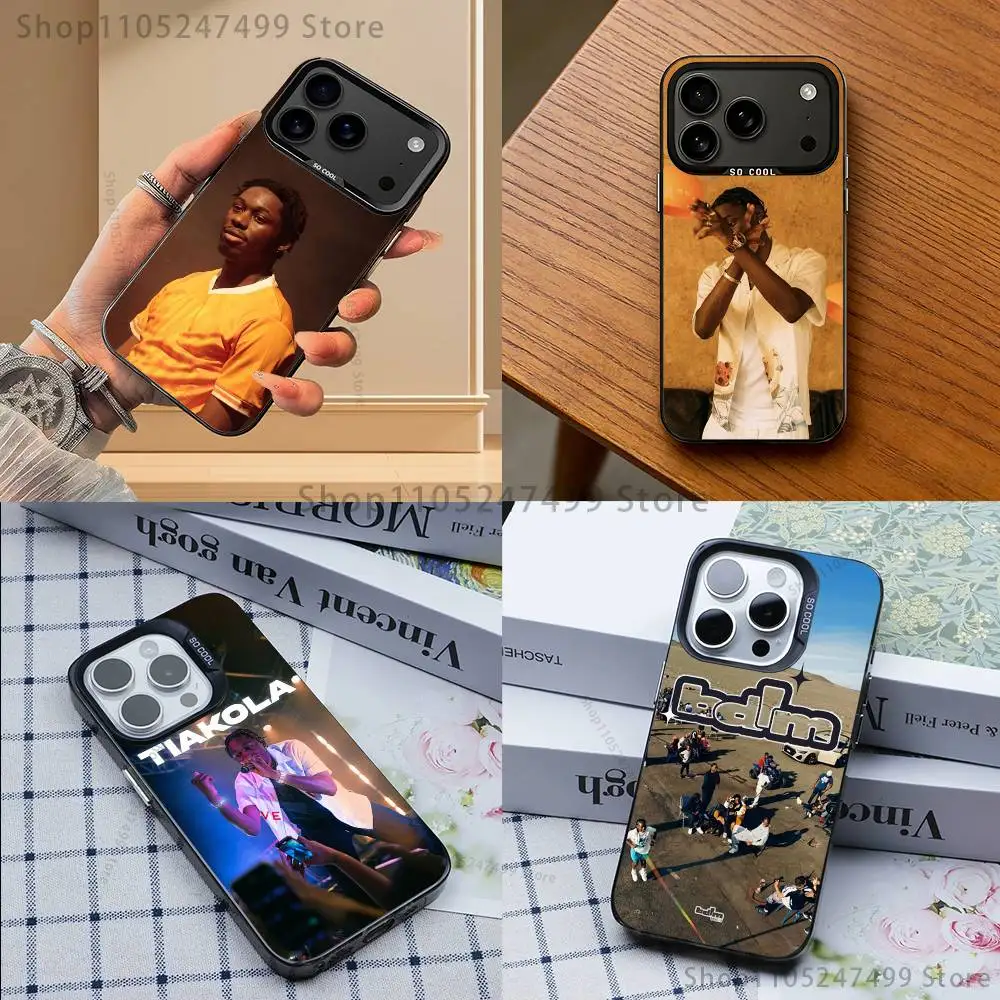 

Rapper T-Tiakola Phone Case For iPhone 17,16,15,14,13,12,11,Pro,Max,Plus,E,Air,Mini Black Tpu Cover