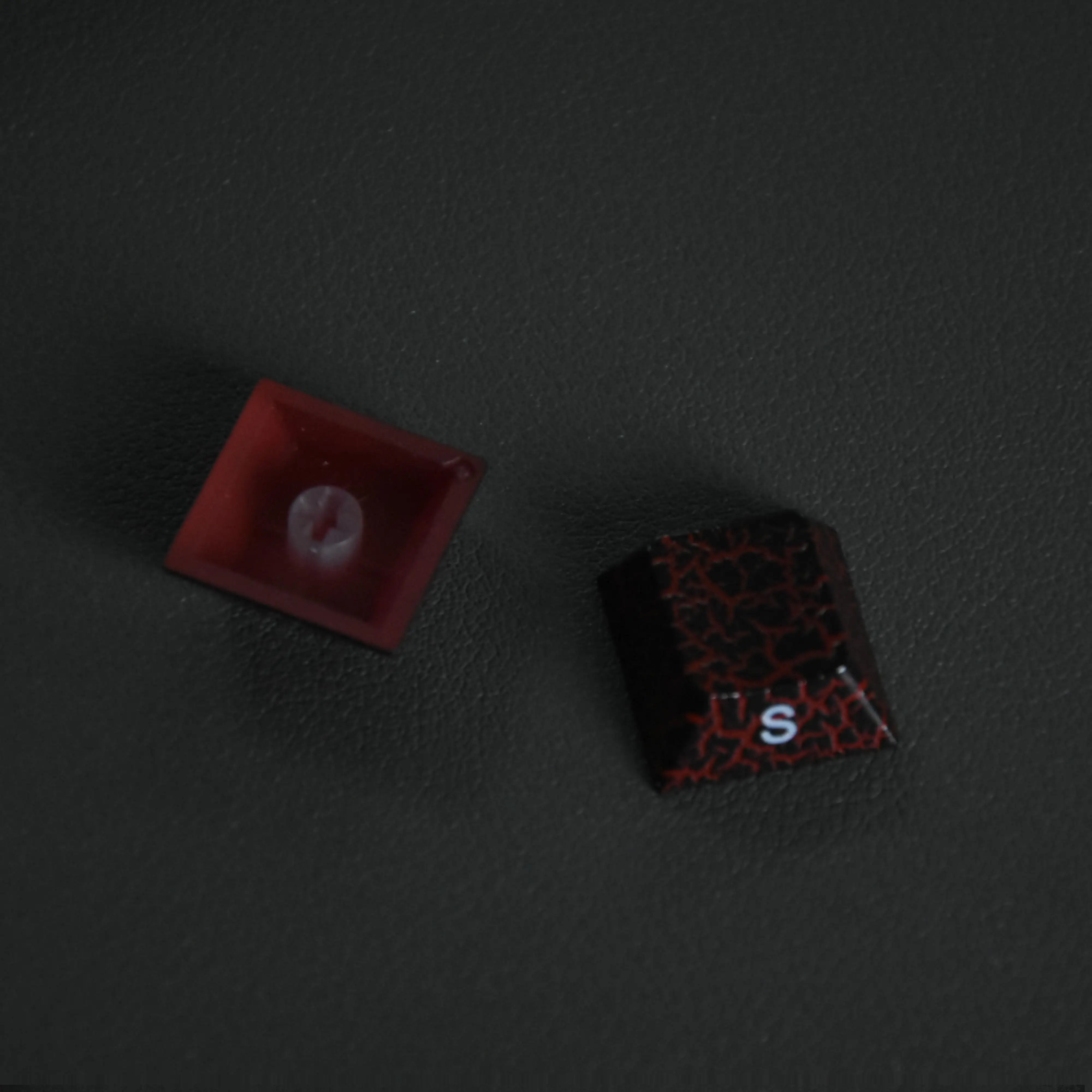 Blutspaltungstastenkappe Original PC Inkjet Prozess Blutfarbe mechanische Anpassung Verwendung