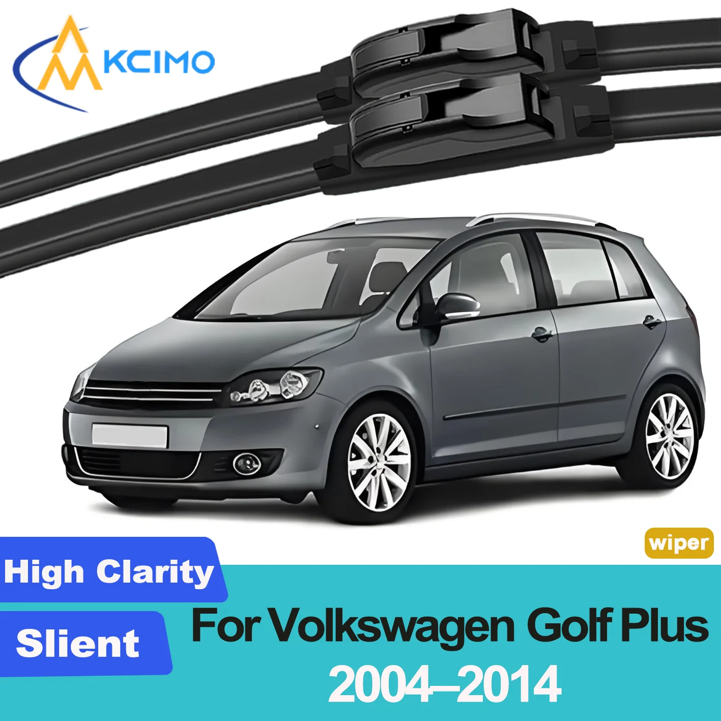 

2PCS New Wiper Blades for Volkswagen Golf Plus 2004-2014 Volkswagen CrossGolf (crossover-styled variant) Front Windshield Brush
