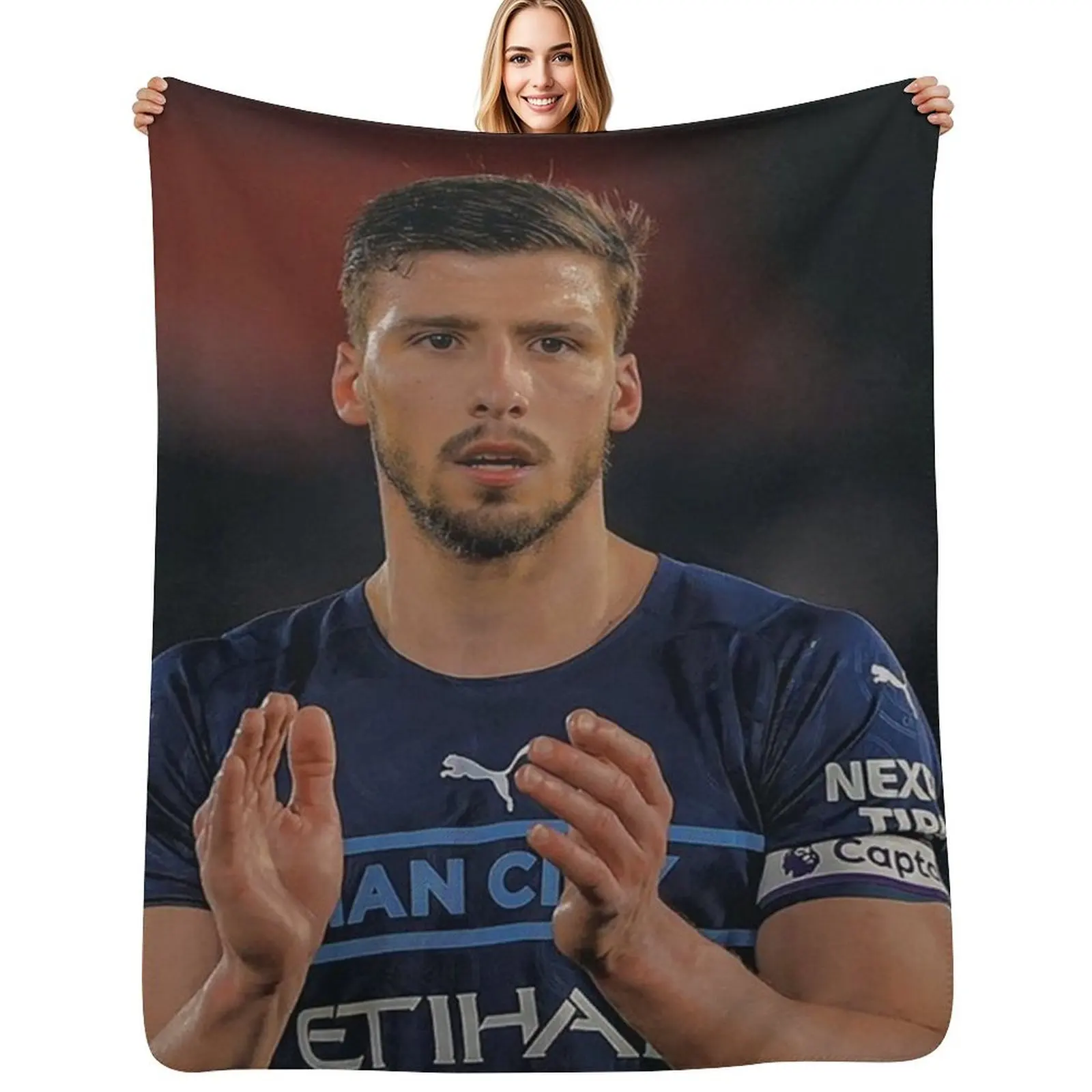 Ruben Dias Throw Blanket Picnic Polar Giant Sofa Soft Plaid Sofa Single Blankets