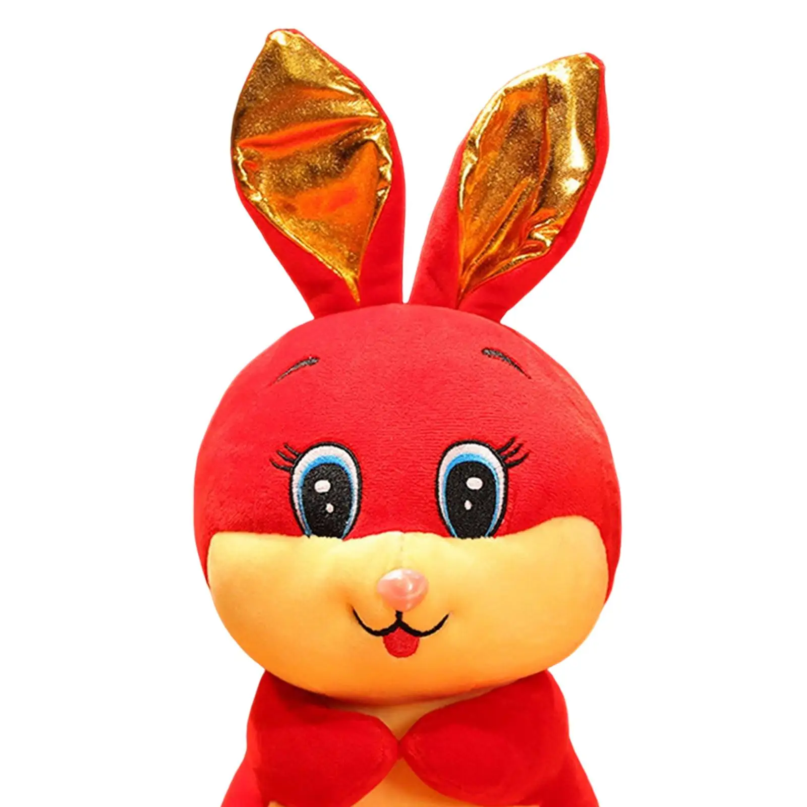 Adorable Rabbit Plush Pillow Soft Stuffed Animal Doll for Kids Adults Cute Bunny Toy Home Decor Sleeping Ornament Gift view 3