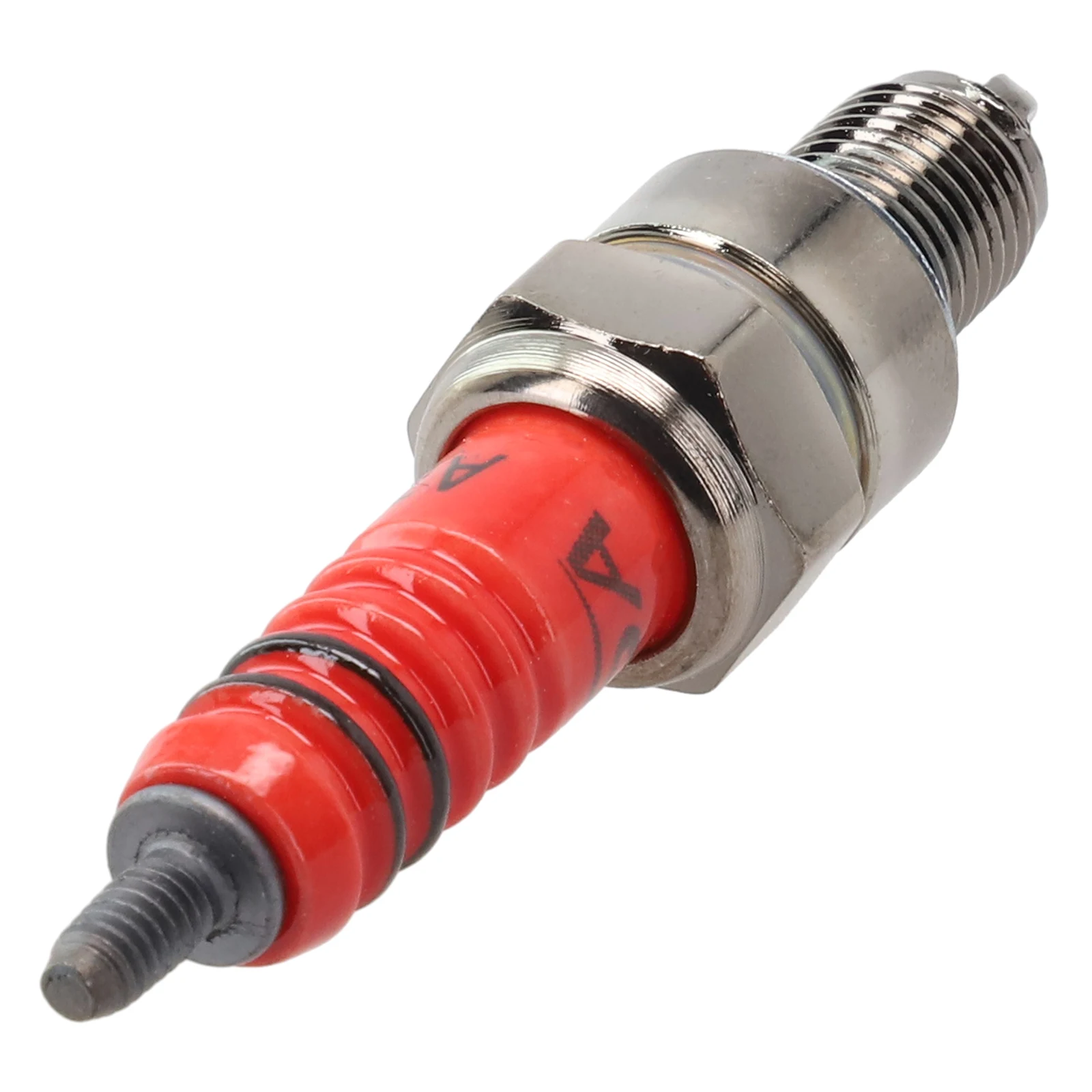 Motorcycle Spark Plug Iridium Spark Candles High Performance 3-Electrode A7TC Motorcycle Ignition Accessories For 50CC-150CC ATV