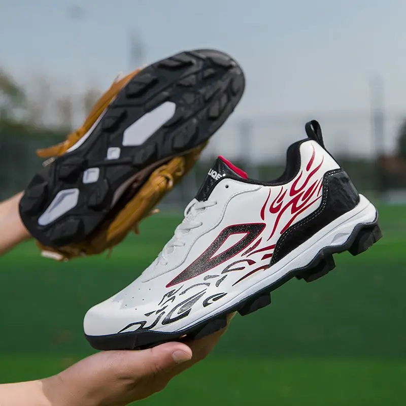 2025 New Baseball Shoes for Man Gym Training Shoe Men Comfortable Court Shoes Mens Leather Baseball Sport Shoe Size 39-46