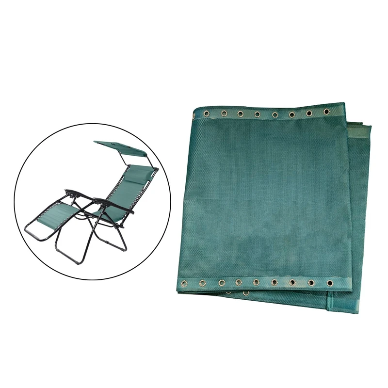 Sedia pieghevole reclinabile in rete buteslin per pausa pranzo, sedia da spiaggia, rete con raccordo in tessuto