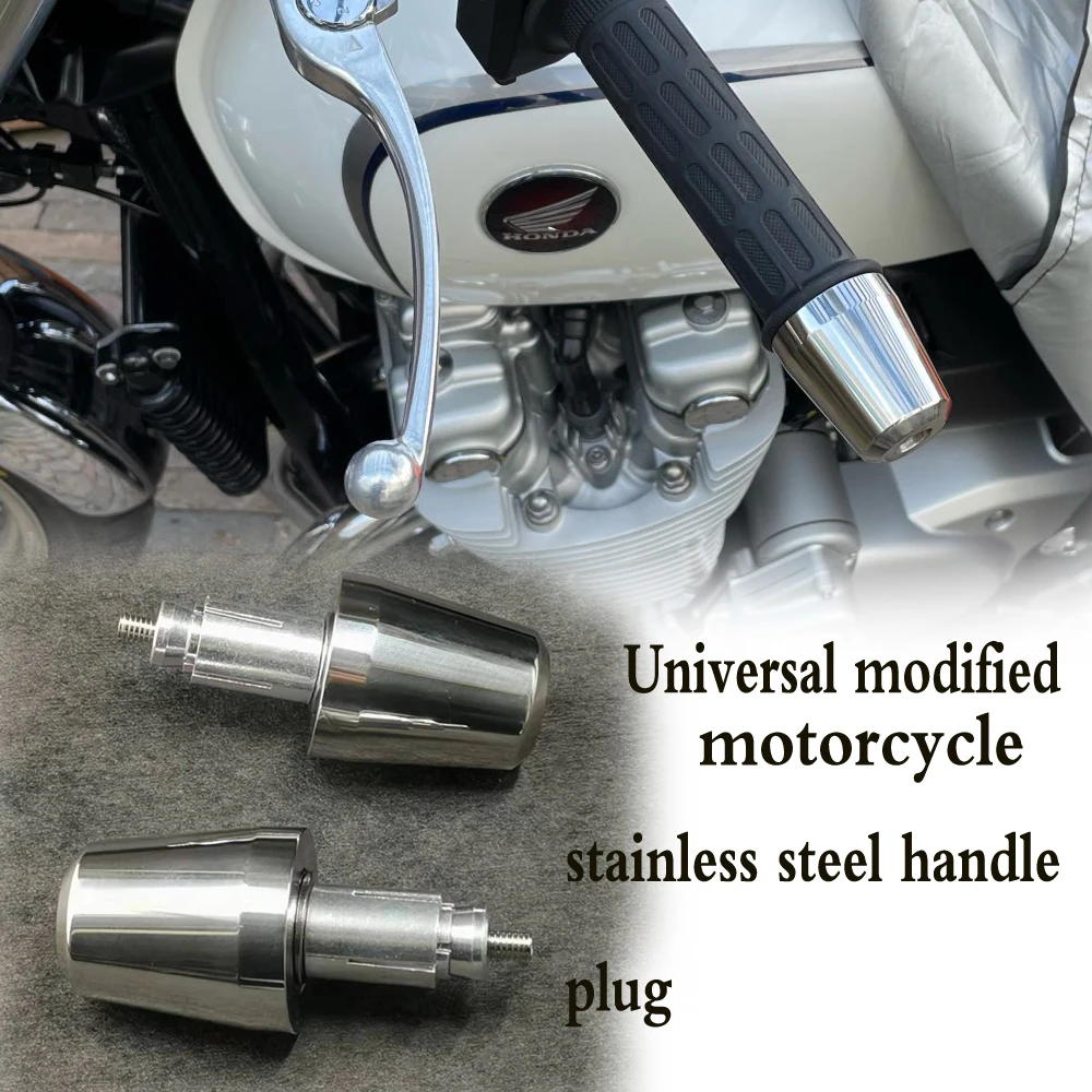 Motorcycle stainless steel Handle Bar End Cap Anti Vibration Slider Plug for Buell 1125R XB12 X1 S1 Lightning