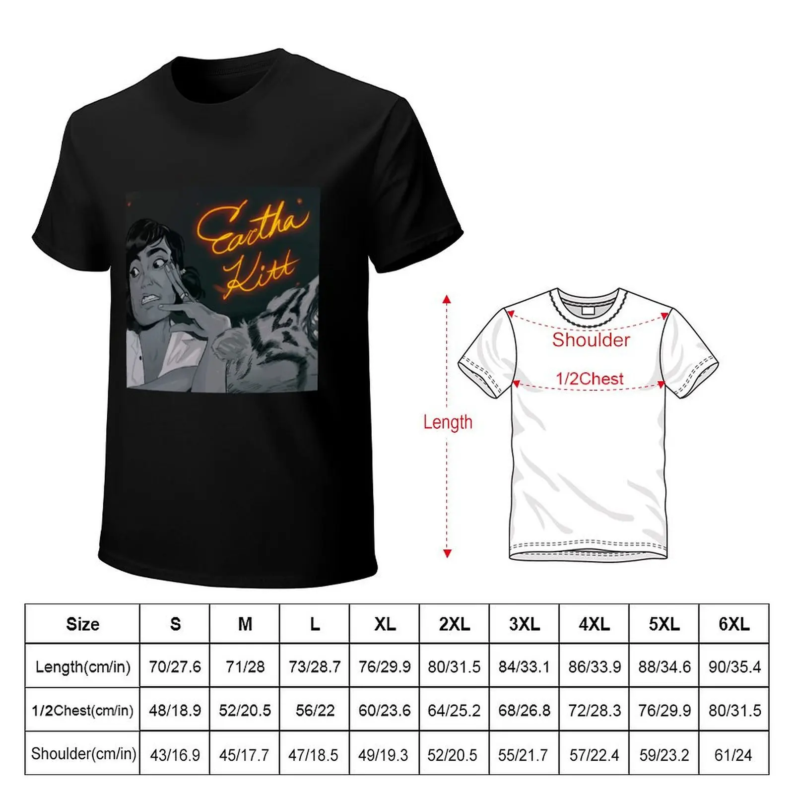 Eartha Kitt I Want To Be Evil T-Shirt graphic t shirts for man T-Shirt