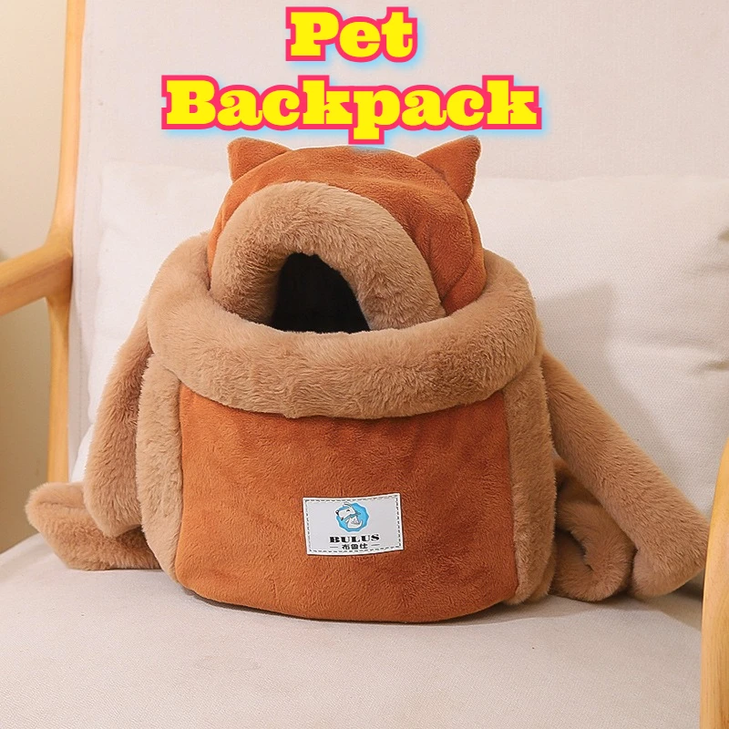 

Wholesale Cat Carrier Backpack Portable Pet Bed House Outdoor Travel Bubble Window Ventilation Soft Comfortable Kitten Small