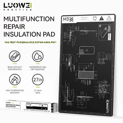 LUOWEI Multifuncion Repair Insulation Pad/Heating Resistant/No-Bulging/Storng Toughness/No Deformation/Mobile Parts repair Pad