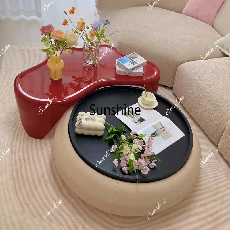 

Italian creative irregular special-shaped butterfly coffee table combination