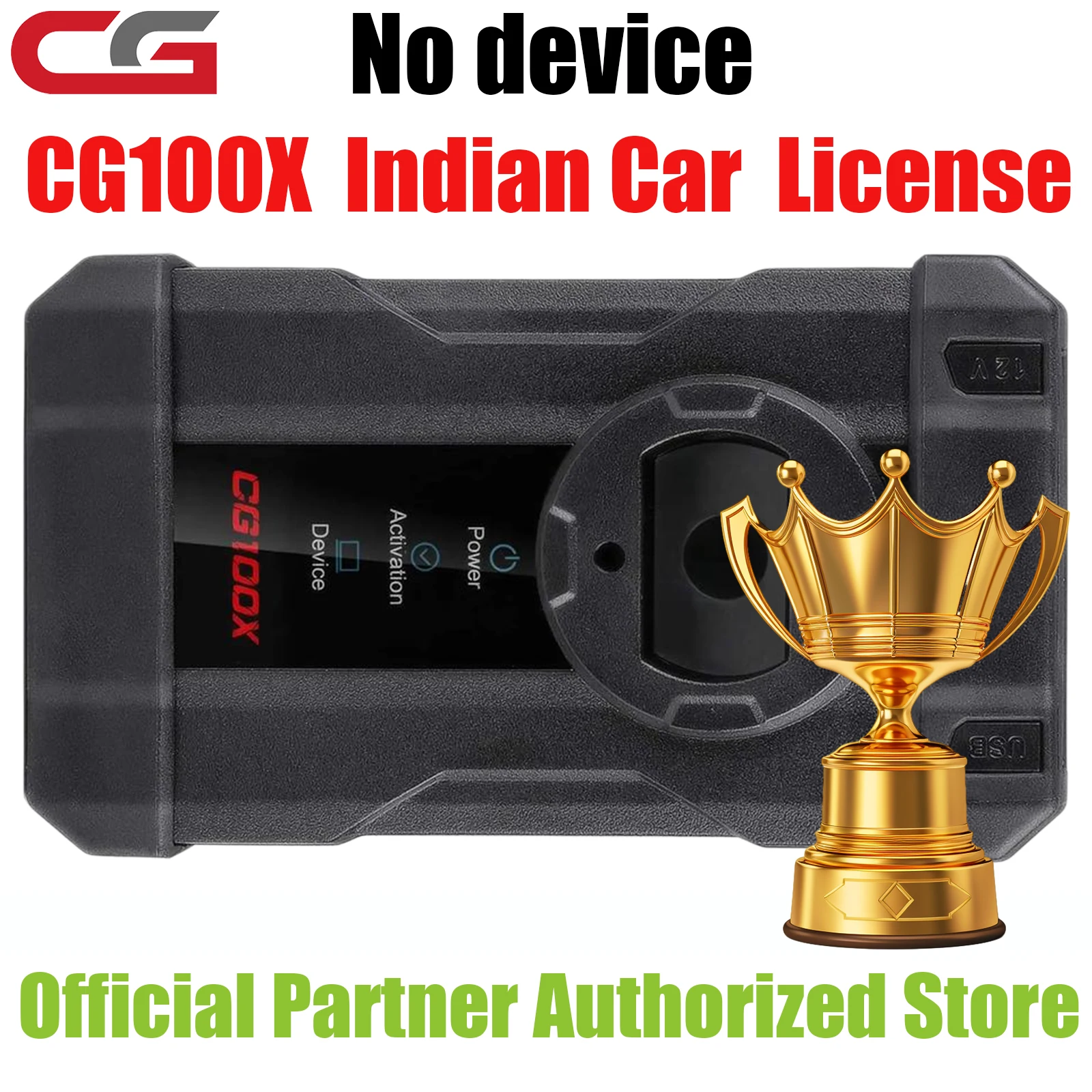 CGDI CG100X  Activation Service for Indian Vehicle Models (Custom Service, No Shipping)