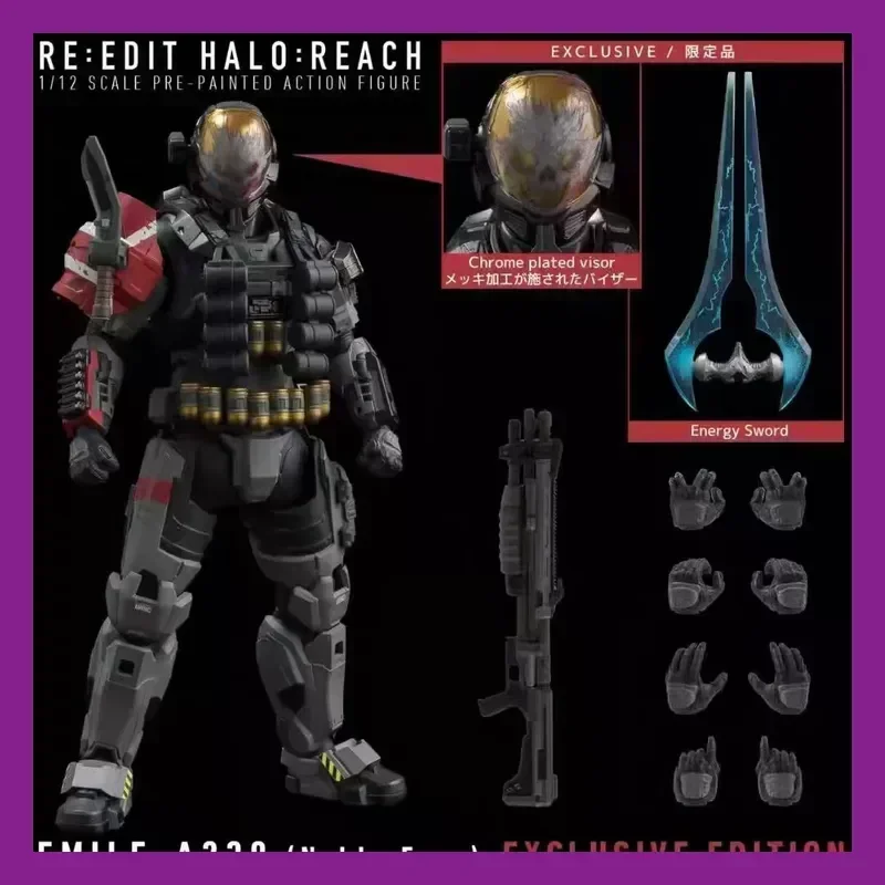 En stock Figurine d'action Emile-A239 à l'échelle 1/12 Modèle de collection fait à la main Réplique du maître-chef Jouet pour la décoration de la pièce et les cadeaux pour enfants