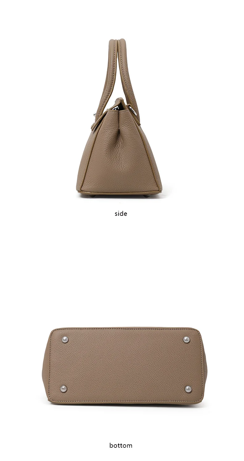 Leder-Damenhandtasche 2026 Neue Mode Elegante Muttertasche Lässige Pendler-Damenhandtasche Schulter-Umhängetasche – Detail 8