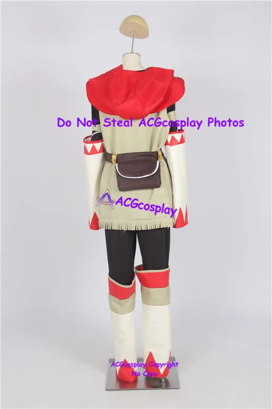 Final Fantasy XI 11 White Mage Cosplay Costume acgcosplay include belt