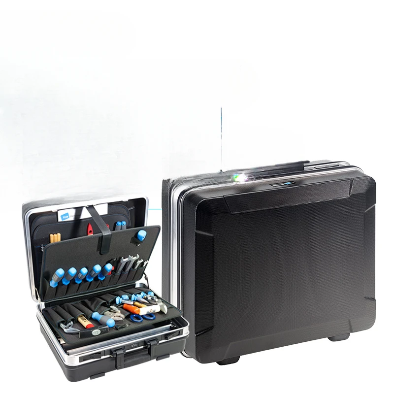 Hardware toolbox, household industrial maintenance, multifunctional car storage box, tool box 120.03