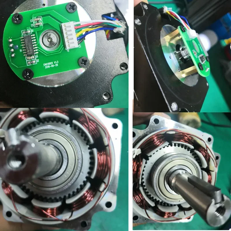 مستودع أوروبي عالي الجودة Nema 34 محرك حلقة مغلقة 12N.m 8.5Nm 4.5Nm