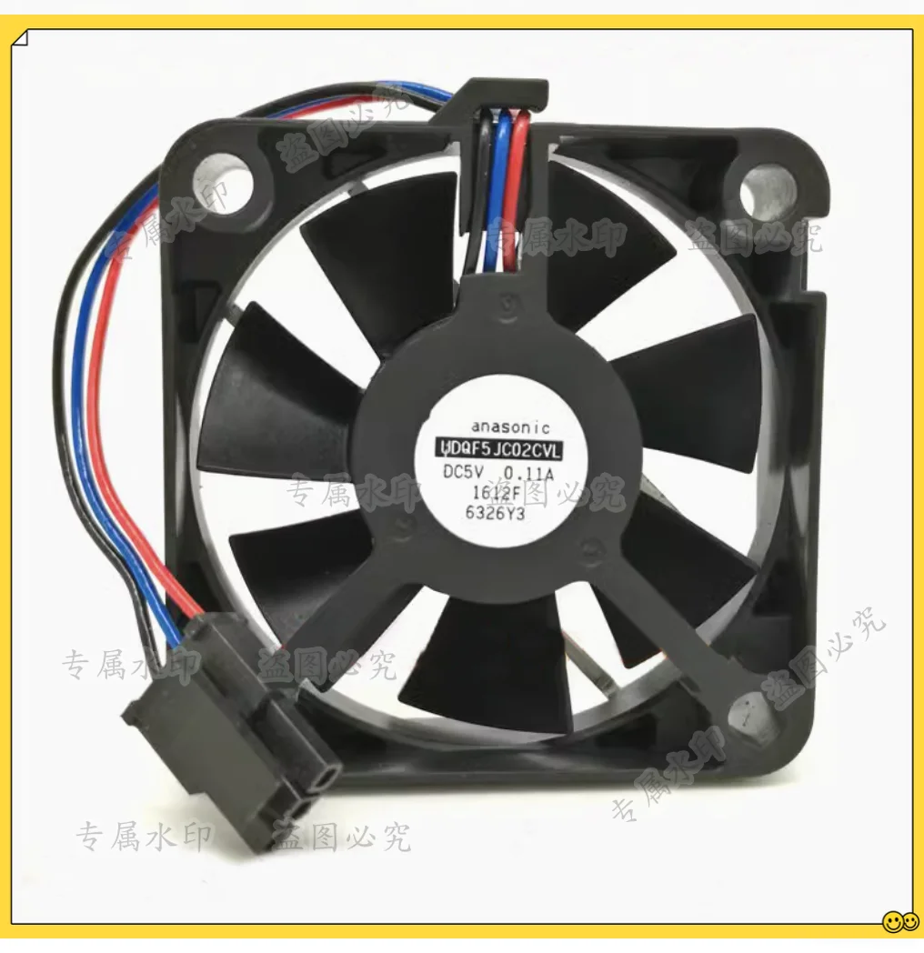 

Automotive headlamp fan UDQF5JC02CVL 5015 5V 0.11A 3 line silent hydraulic fan