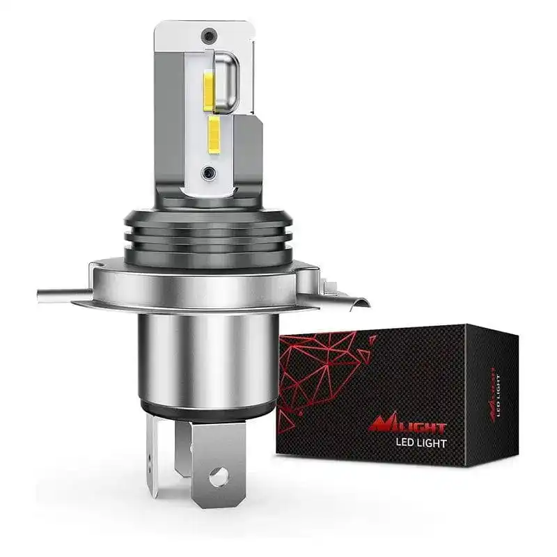 

Nilight NIXMEN H4/HS1 LED Motorcycle Headlight Bulb CSP Chips 6000K 9003 HB2 Hi/Lo Beam Light Conversion Kit for Motorbike