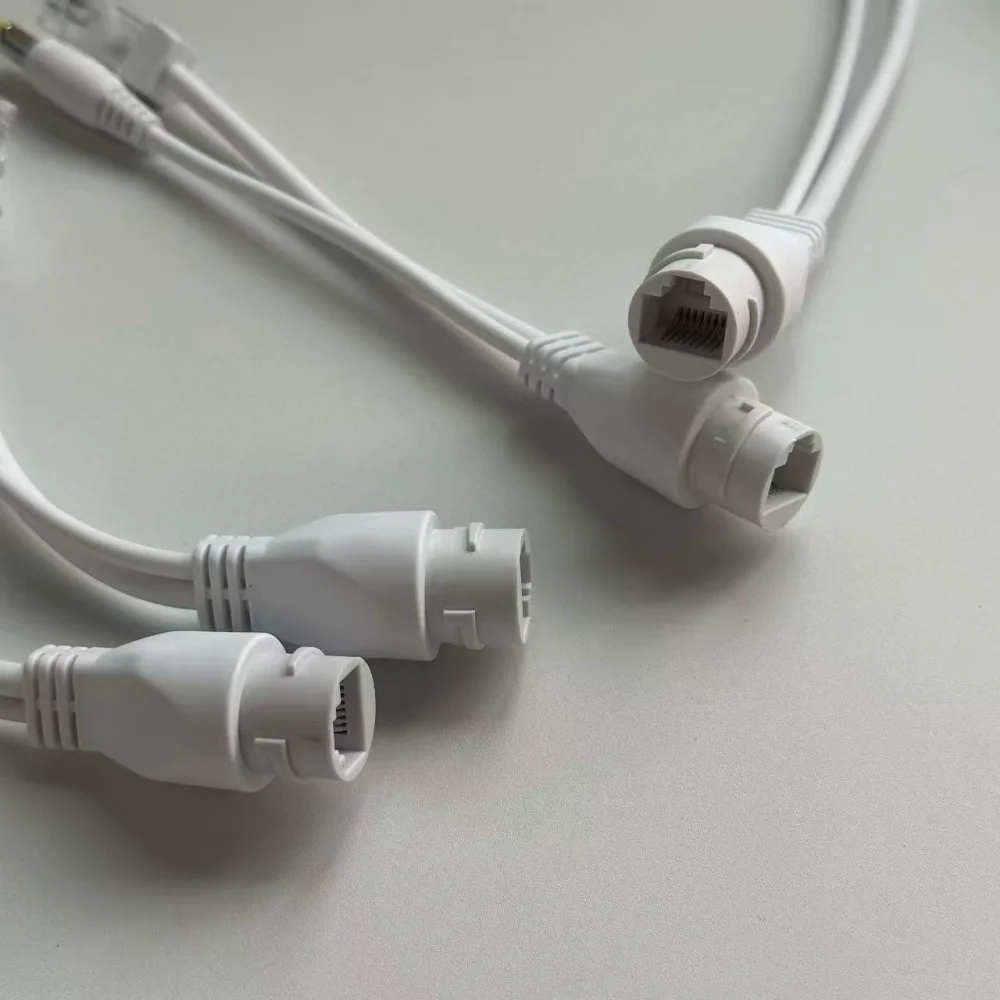 كابل POE الطاقة السلبية عبر كابل محول إيثرنت POE الفاصل RJ45 حاقن وحدة إمداد الطاقة لكاميرا IP #3