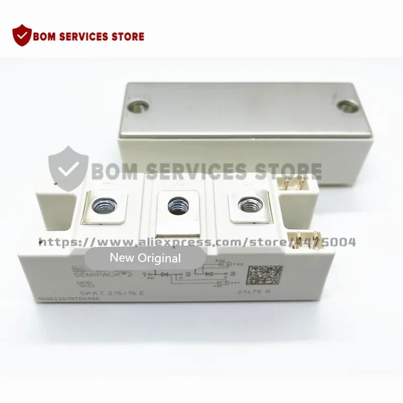 SKKT215/16E SKKT215/14E SKKT215/12E SKKT215/18E شحن مجاني وحدة IGBT الأصلية الجديدة