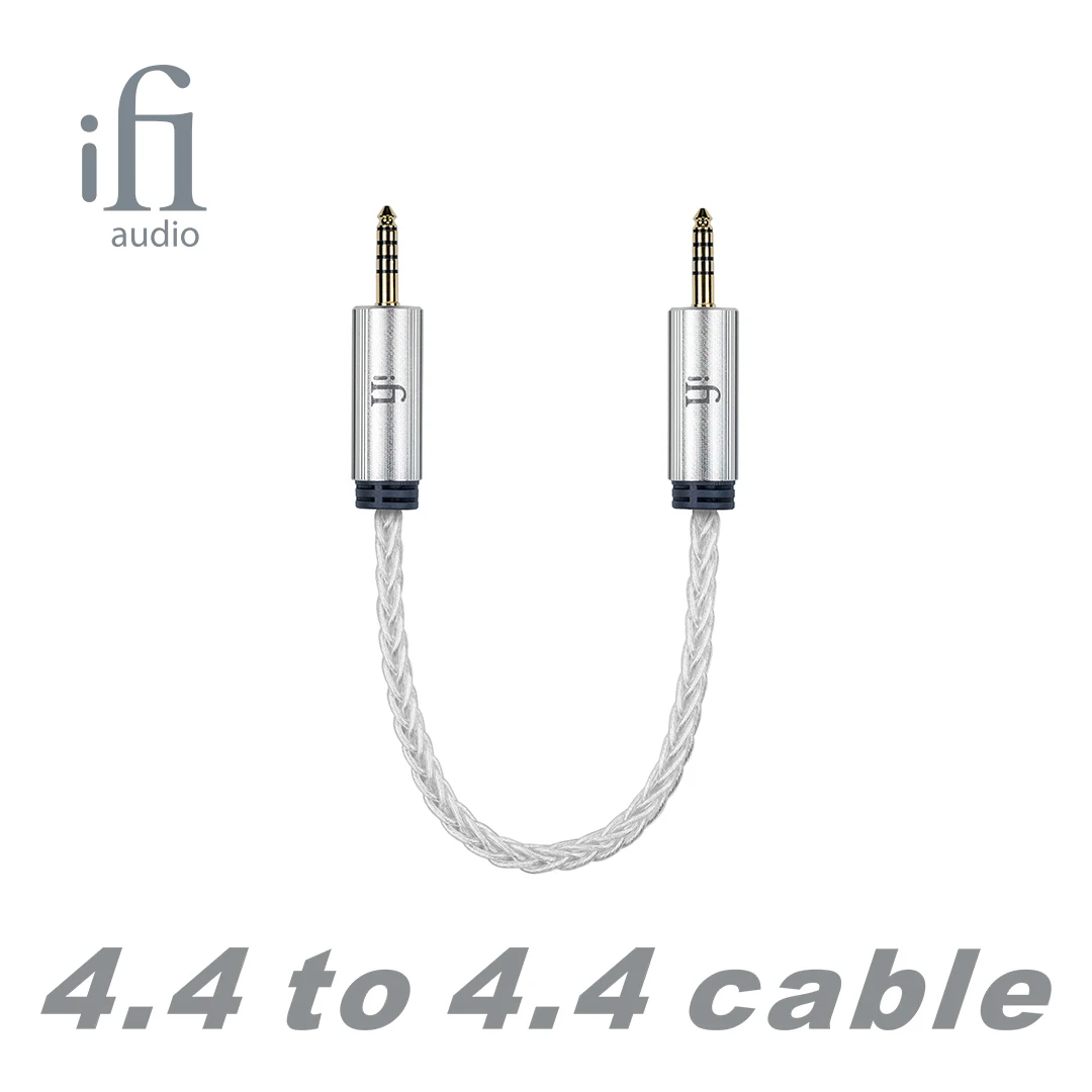 

iFi 4.4mm to 4.4mm cable Balanced Pair Turn Line Hifi High End OFHC Silver Plated Custom Structure Signal Transmission Line