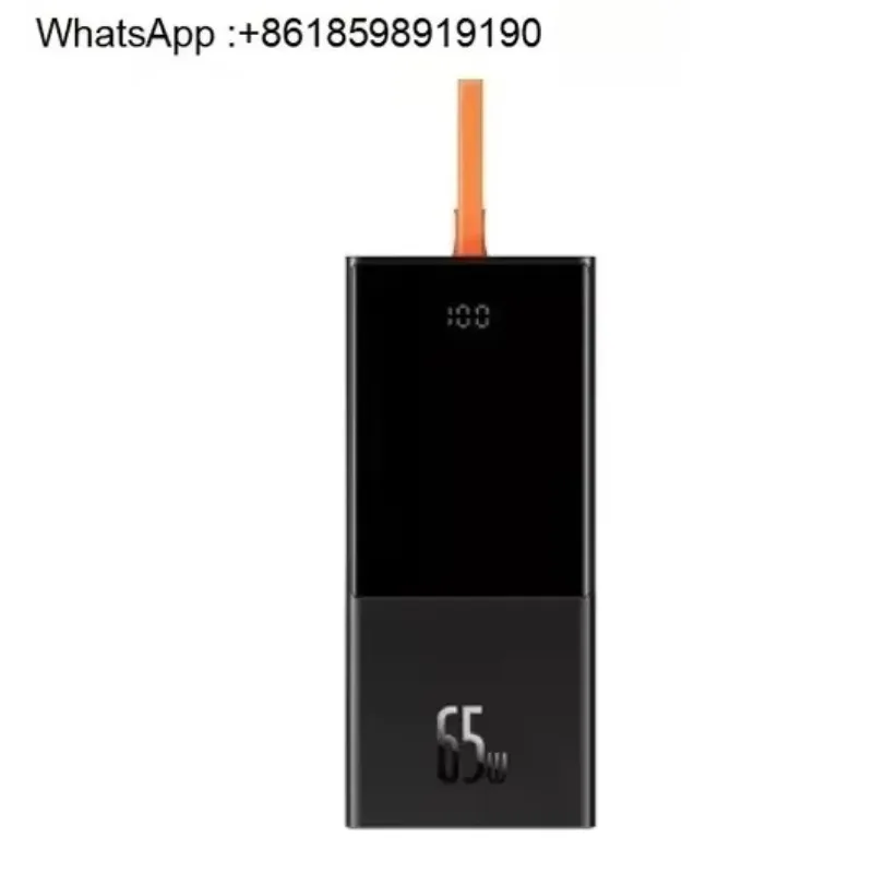 BASEUS 20000mAh 100W/65W Blade High Power Digital Display Quick Charge Mobile Power Supply High Capacity Portable Power Bank