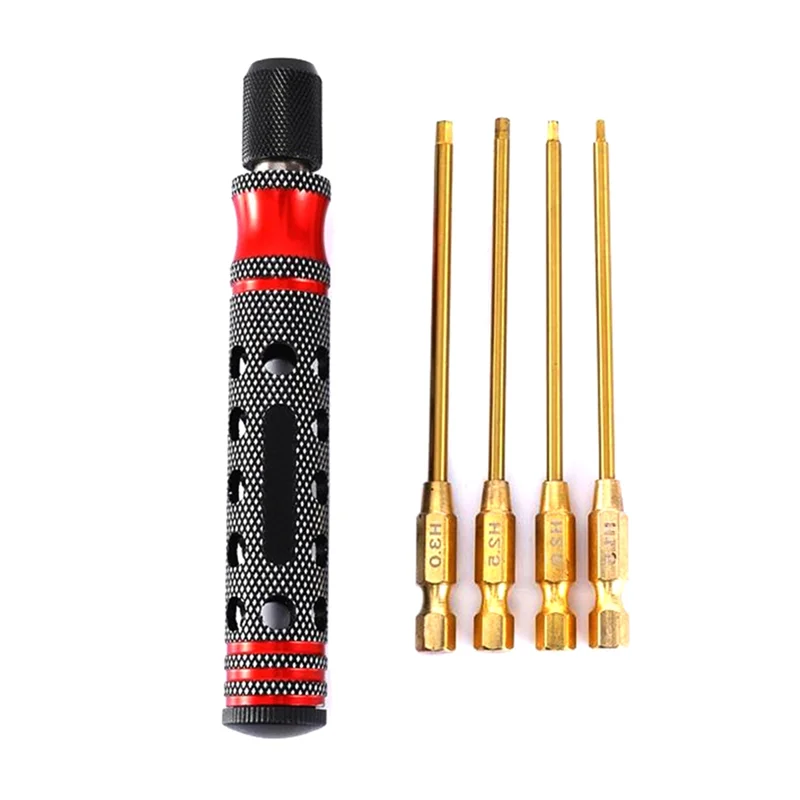 AS96-Hexagon ไขควงชุด 1.5, 2.0, 2.5, 3.0 มม.เปลี่ยนอัลเลนคีย์, hex ประแจเครื่องมือสําหรับรถยนต์ RC, Crawlers, เรือ A