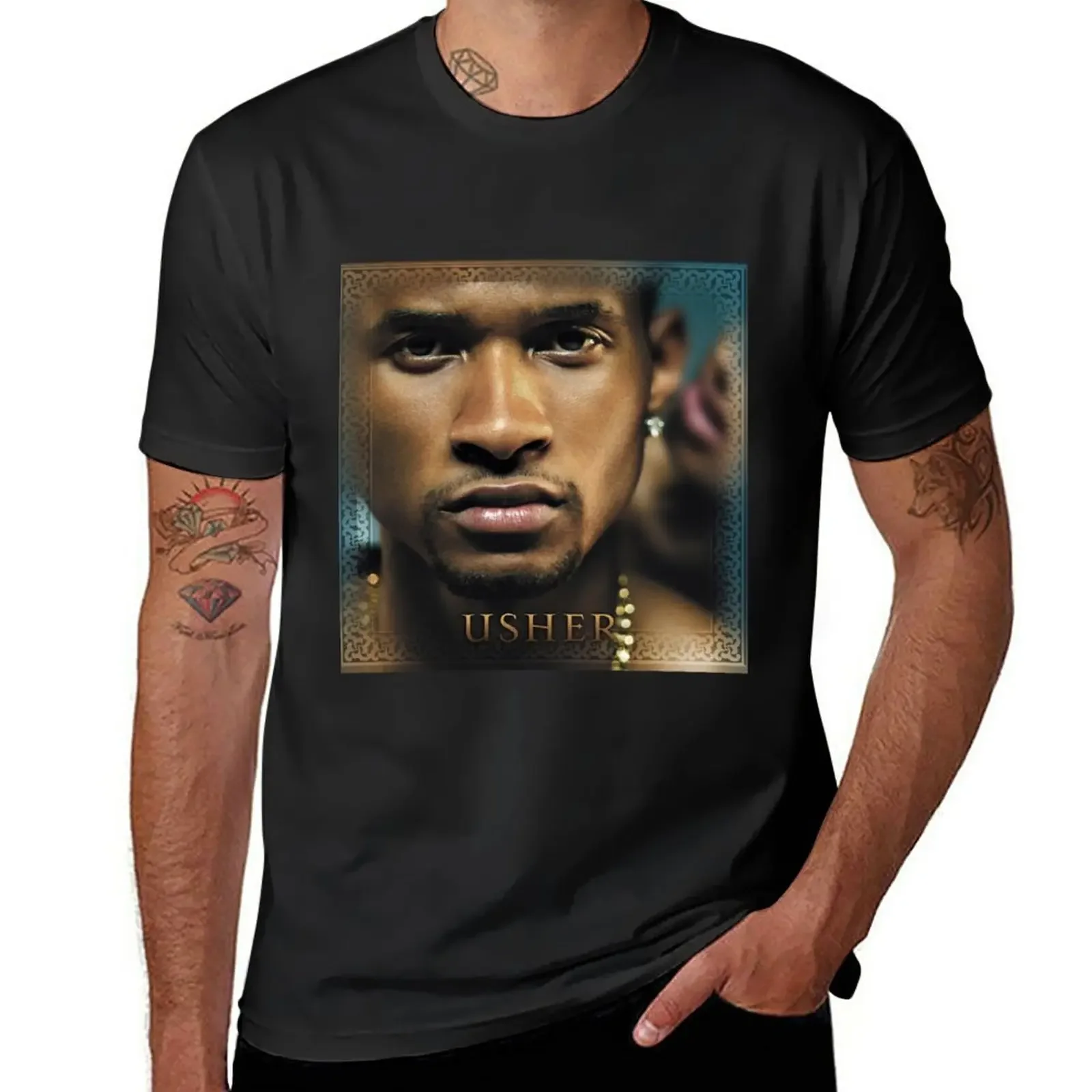 New Usher Confessions T-Shirt quick drying t-shirt summer tops kawaii clothes mens big and tall t shirts