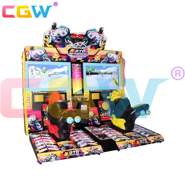 CGW Speed Driver Racing Game Machine Super Bike 1/2 Motor Arcade Games Car Racing Simulator Machine Motorcycles Arcade