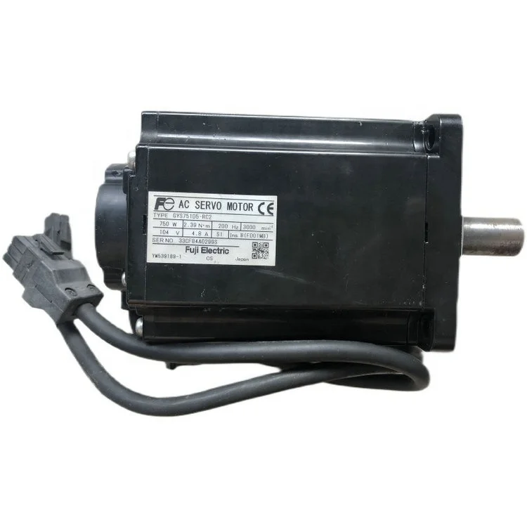 

Original New FUJI AC Servo Motor GYS751D5-RC2 750W 2.39Nm 3000r/min