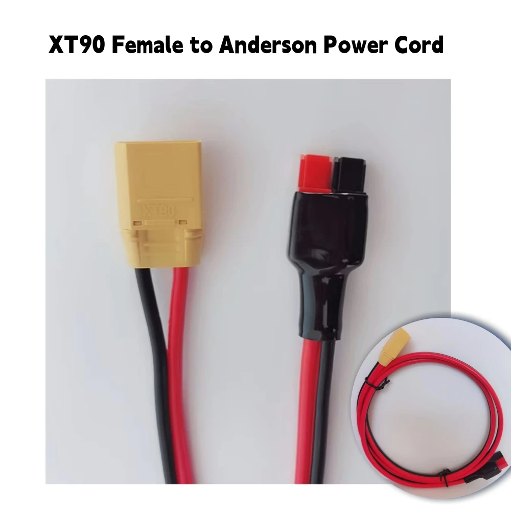 

Шнур питания XT90 «мама» к Андерсоне 12AWG XT90 «мама» к вилке Андерсона Удлинительный кабель Шнур питания