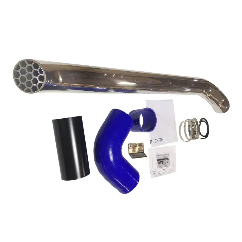 4 Inch Stainless Steel Snorkel Kit Fit FOR Hilux Revo N80 2015-2023 Anti-hydro Lock Deep Wading Air Intake 4x4 Truck Modificatio