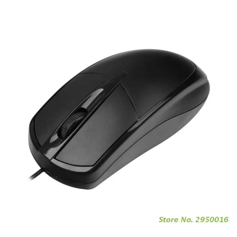 Silent Click USB Wired Gaming Mouse 3 Buttons 1000DPI Mute Optical Computer Mouse Gamer Mice for PC Laptop Notebook Game