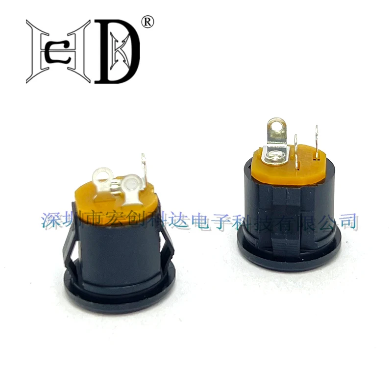 5Pcs 9V 12V DIY Guitar Effects Pedal Power DC Socket Plug Jack 5.5*2.1/2.5mm DC-022 Female Socket Jack Connector Instrument