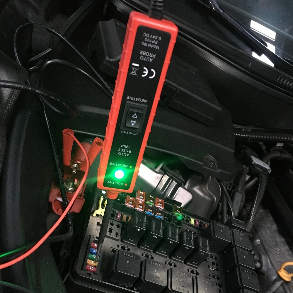 Beste prijs EM285 Automotive elektrische circuittester Auto-elektrisch systeemtester 6-24V DC Multifunctionele aandrijftestpen