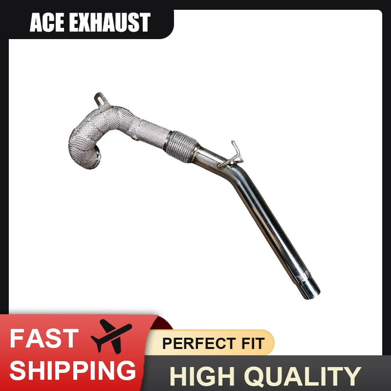 

ACE Perfect Fit Downpipe for Volkswagen Golf 7 GTI 2.0T Catted/Catless Exhaust Header Free Flow High Quality Exhaust Pipe