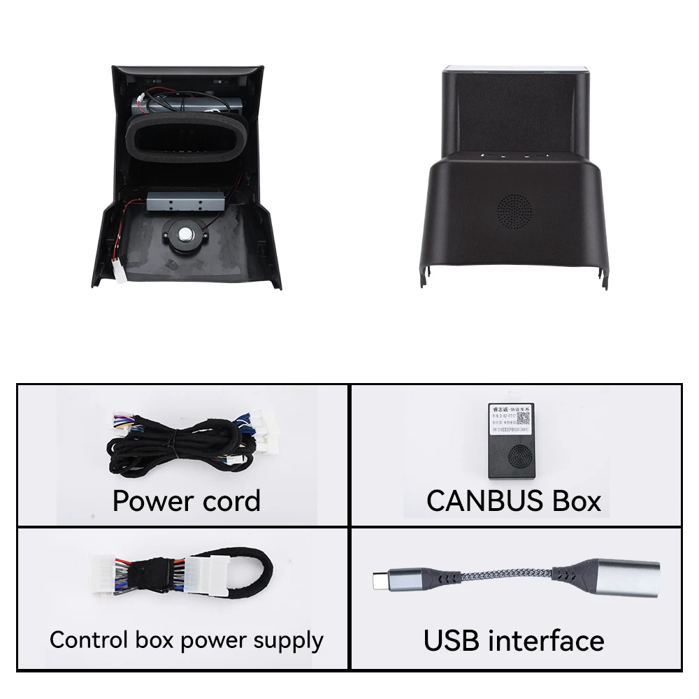 7.2 Inch Latest Mold Design Rear AC Climate Display Board For Lexus ES 2018~2023 Rear Seat Entertainment System Display