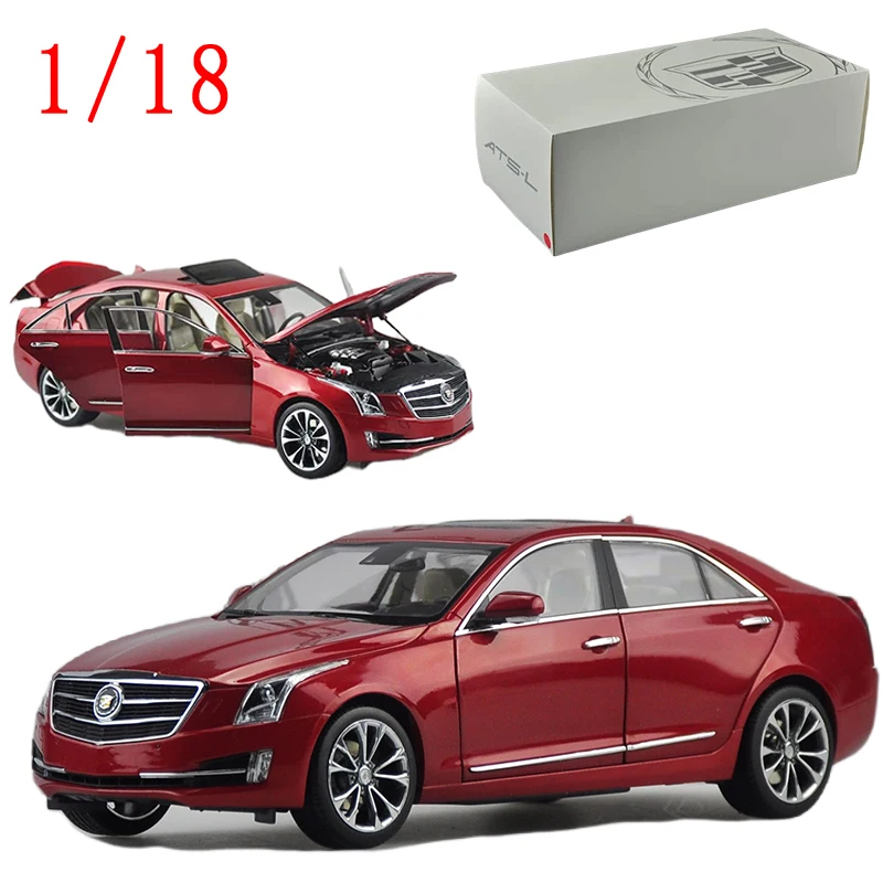 

Diecast 1/18 Scale Cadillac Alloy Car Model ATS CADILLAC ATS-L Play Vehicles Toys for Boys Gift Original Box