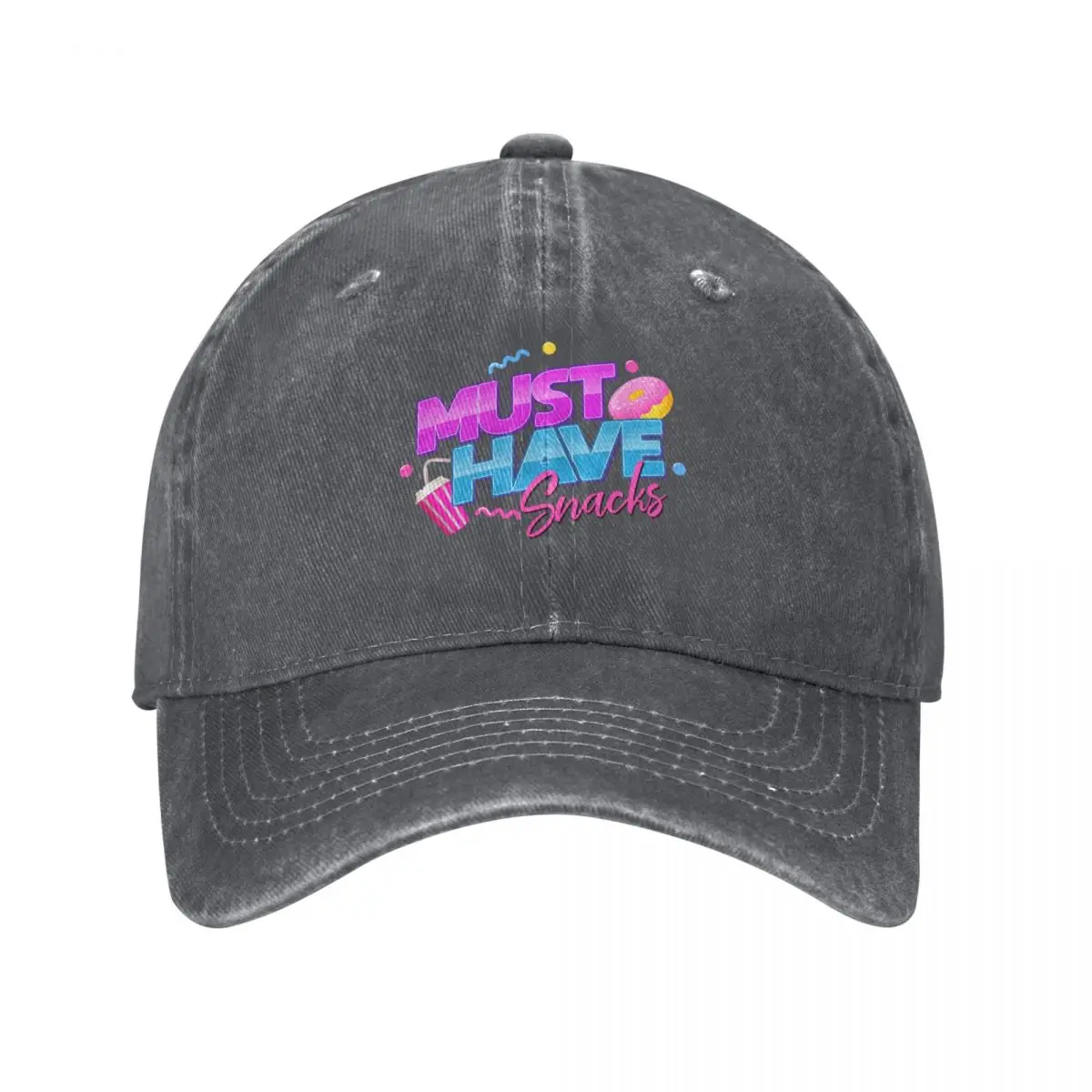 Morejstu Merch More Jstu Must Have Snacks Baseball Cap sun hat Fashion Beach Icon funny hat Girl Men's