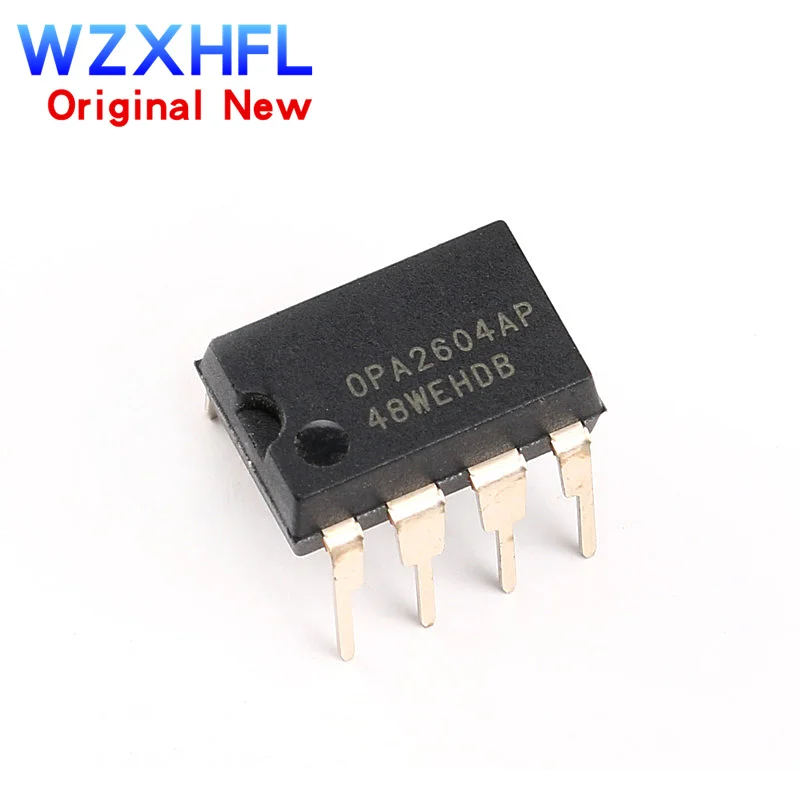 5Pcs New OPA2604AP DIP8 OPA2604A DIP OPA2604 DIP-8 2604AP Dual FET-Input, Low Distortion OPERATIONAL AMPLIFIER