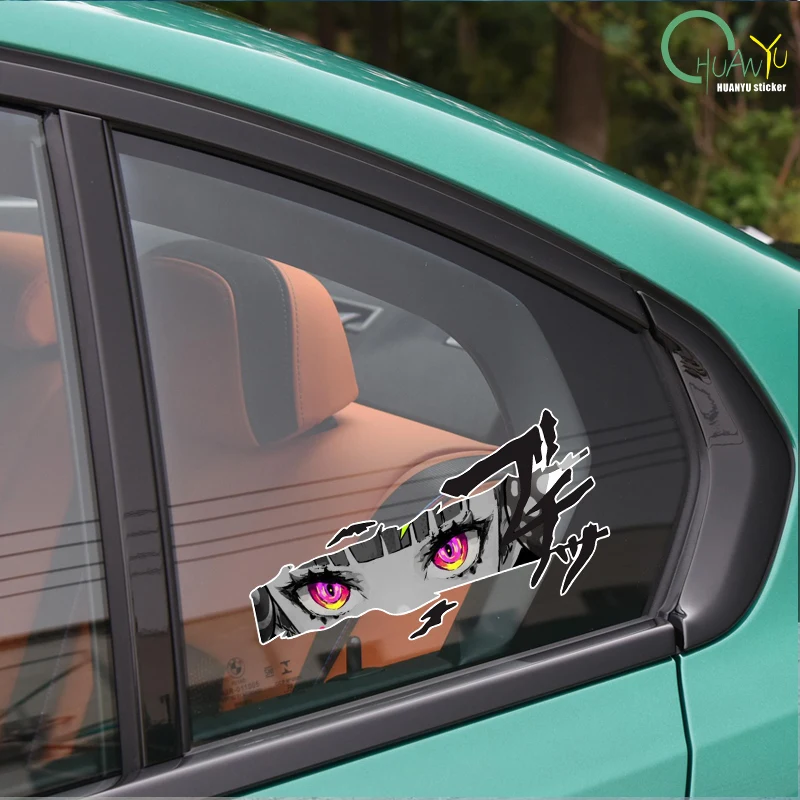 Car sticker anime animation look JDM body scratch cover computer case decoration waterproof sticker