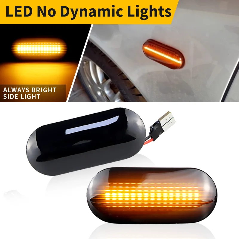 2Pcs Dynamic Led Si… - image