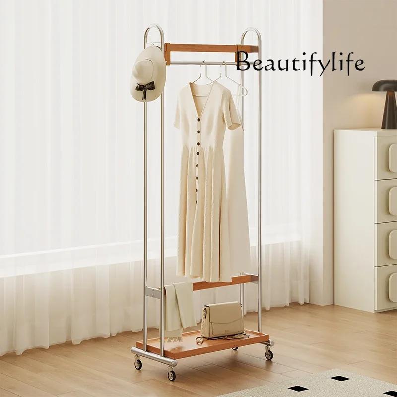 BJ Nordic Floor Hanger Bedroom Minimalist Home Clothes Rack Room Bedside Clothes Living Room Decoration