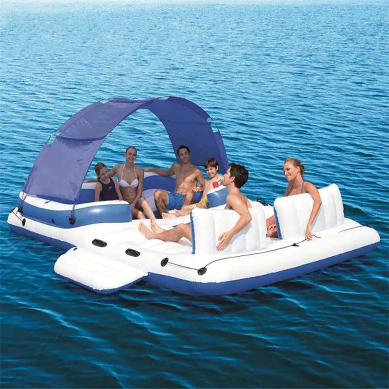 

High Productivity Top Sale House Kids Camping Water Inflatable Floating Island Tent