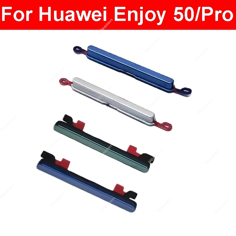 

Боковая кнопка громкости для Huawei Enjoy 50 Enjoy 50 Pro, кнопка громкости, боковые клавиши, запасные части для ремонта