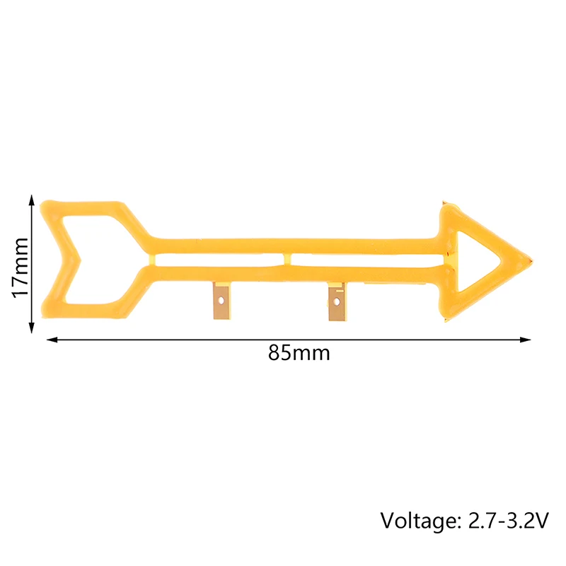 DIY LED 전구 액세서리, 에디슨 유연한 화살표 필라멘트 촛불 다이오드, 휴일 파티 분위기 장식 조명, 3V