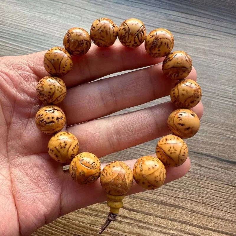 Longans Bodhi Bracelet Buddha Beads Wholesale Natural Fengyan Bodhi Amusement Article Bracelet Xingyue Manufacturer a Large Numb