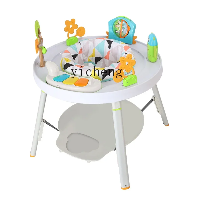 

Tqh Baby Jumping Chair Baby Caring Fantstic Product Baby Multi-Functional Game Study Table Gymnastic Rack Toddler