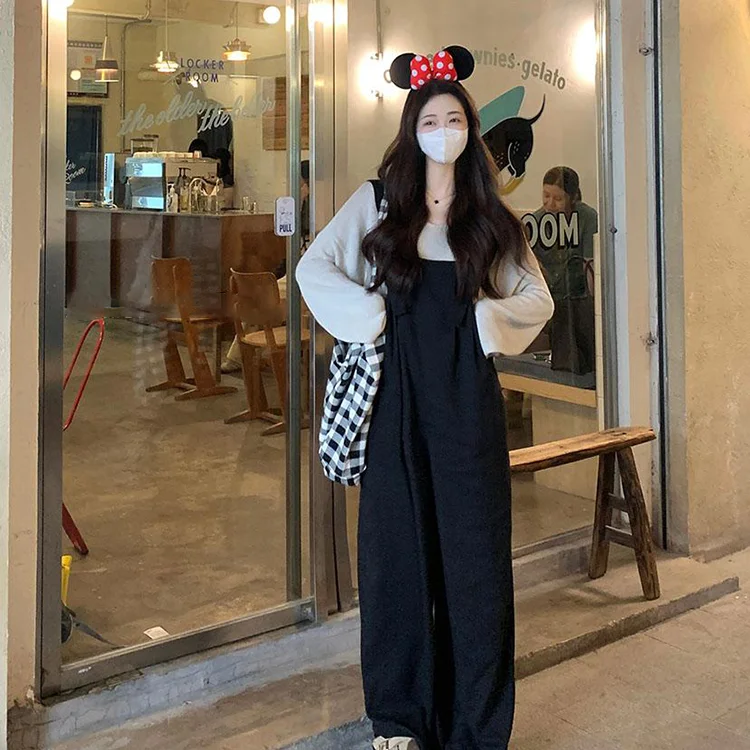 

Chic Women'S Jumpsuits Plus Size Overalls Elegantes Everyday Flutter Jacquard Egirl Charming Matching Longline Crisscross